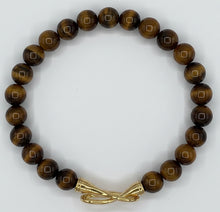 Load image into Gallery viewer, Tiger's Eye Infinity Bracelet