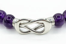 Load image into Gallery viewer, Amethyst Infinity Bracelet