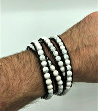 Load image into Gallery viewer, Howlite Wrap Bracelet
